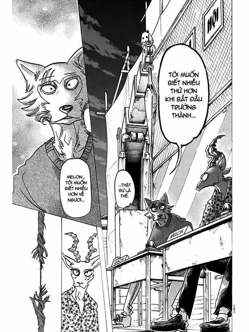 Truyện Tranh Bởi Vì Chúng Ta Đều Là Những Ngôi Sao - Beastars trang 10