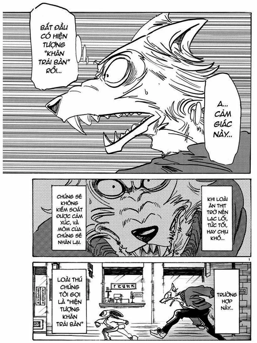 Truyện Tranh Bởi Vì Chúng Ta Đều Là Những Ngôi Sao - Beastars trang 10