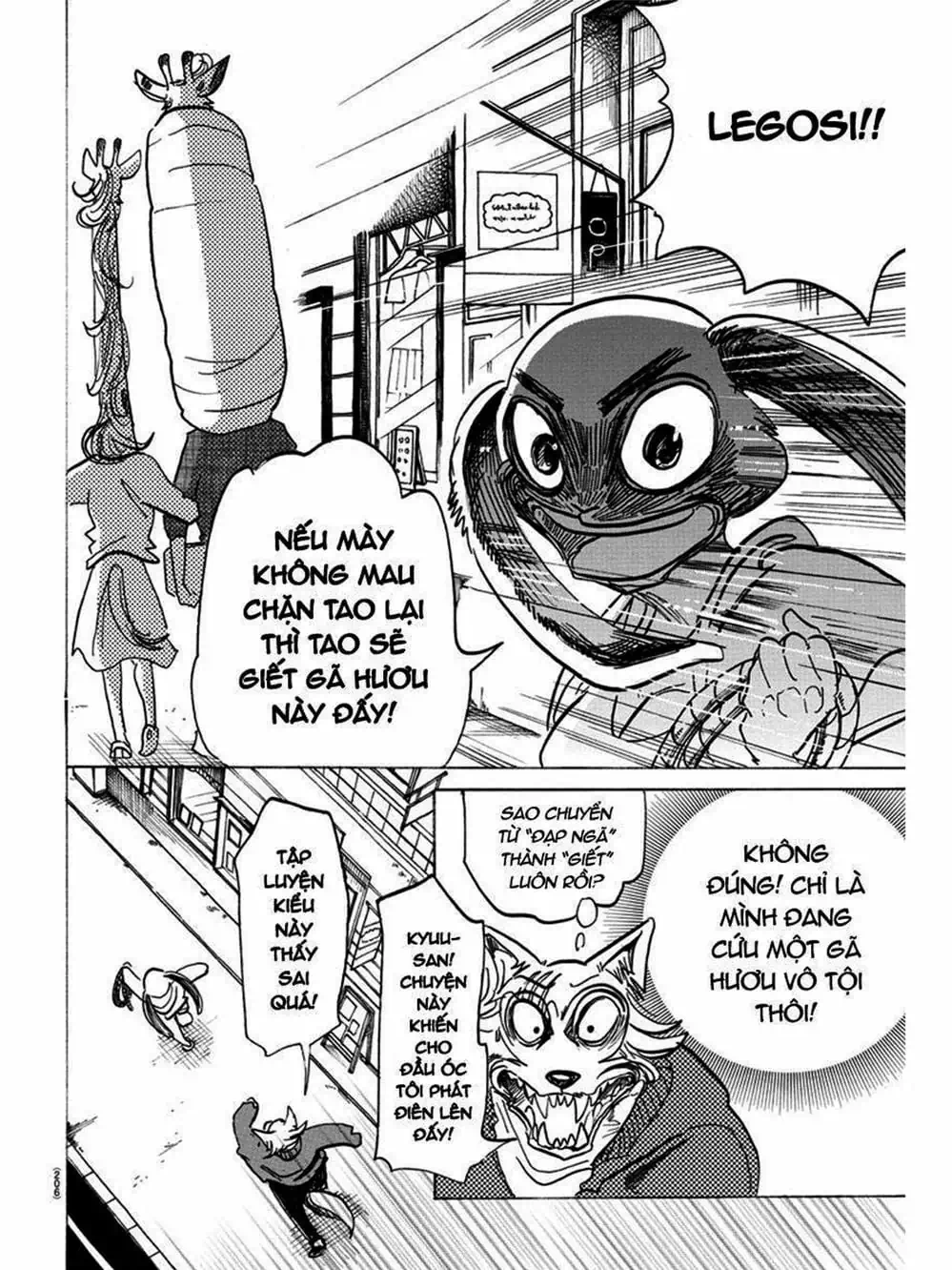 Truyện Tranh Bởi Vì Chúng Ta Đều Là Những Ngôi Sao - Beastars trang 10