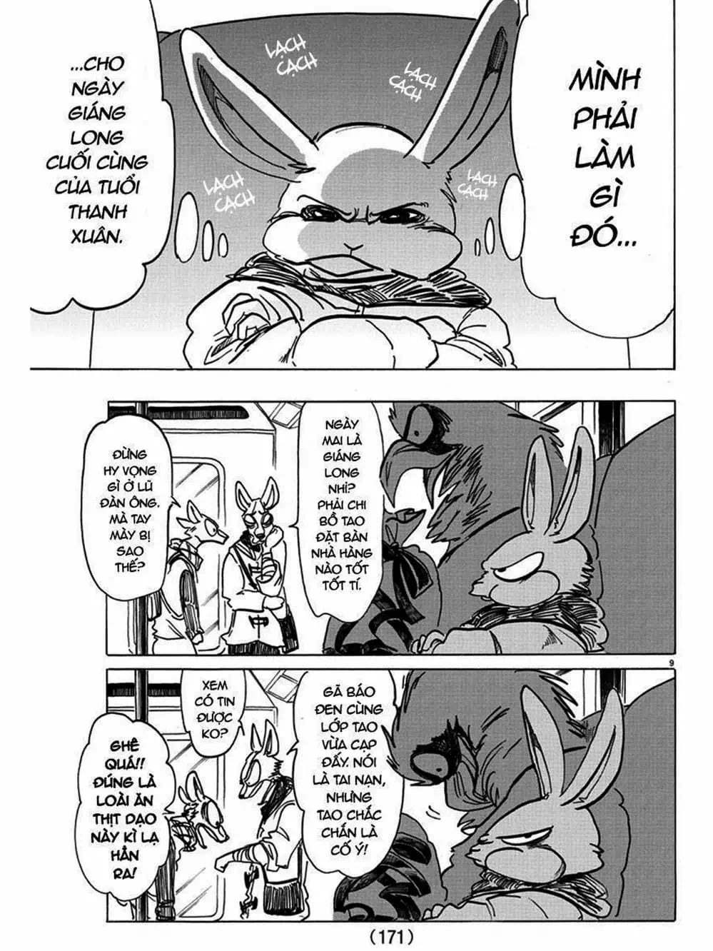 Truyện Tranh Bởi Vì Chúng Ta Đều Là Những Ngôi Sao - Beastars trang 10