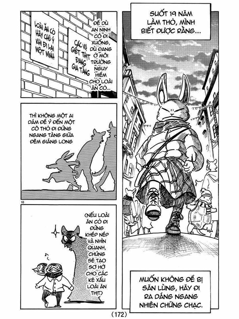 Truyện Tranh Bởi Vì Chúng Ta Đều Là Những Ngôi Sao - Beastars trang 10