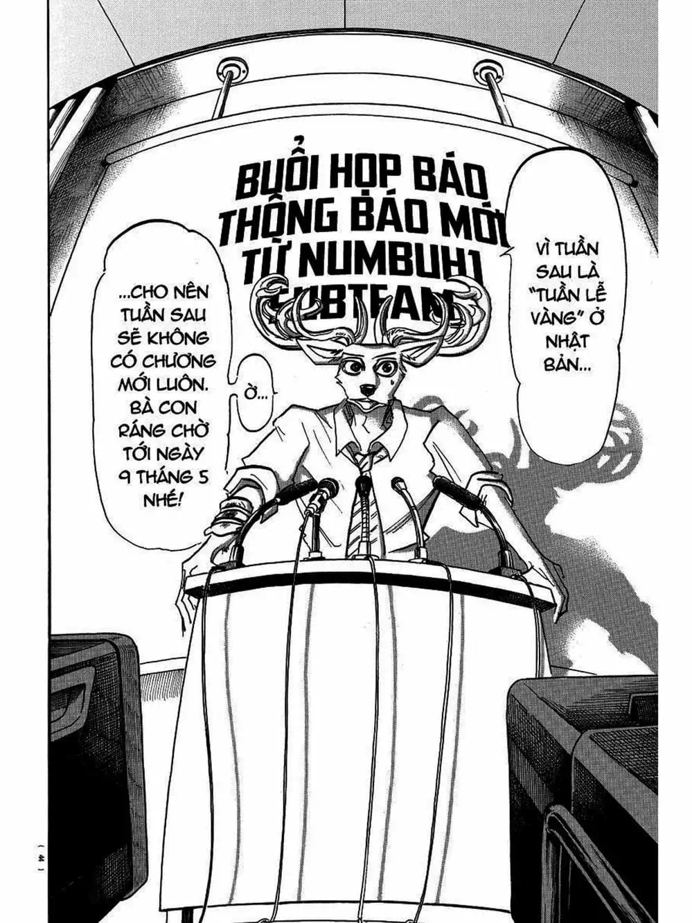 Truyện Tranh Bởi Vì Chúng Ta Đều Là Những Ngôi Sao - Beastars trang 10