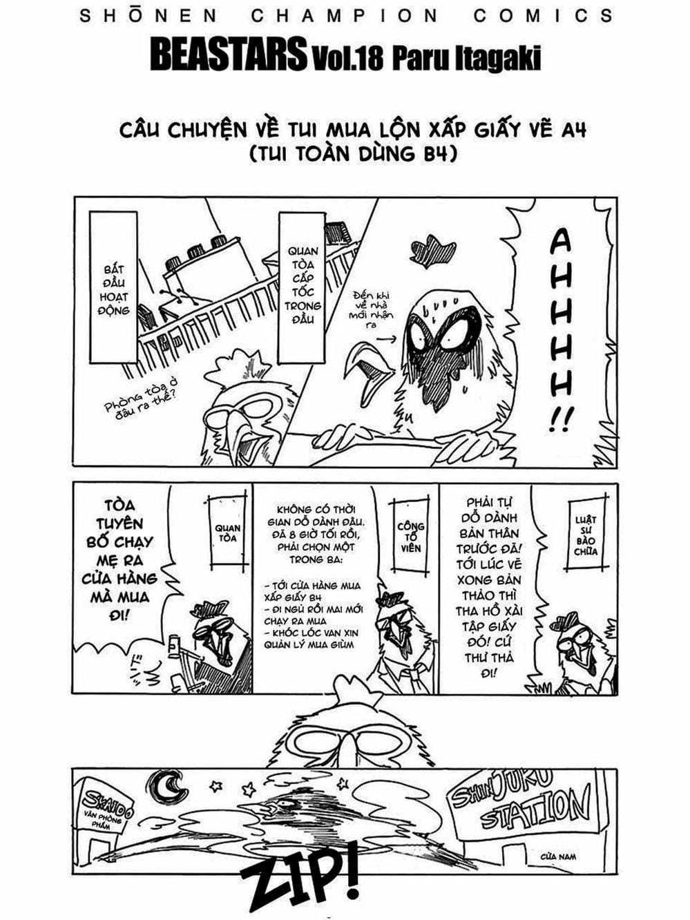 Truyện Tranh Bởi Vì Chúng Ta Đều Là Những Ngôi Sao - Beastars trang 10