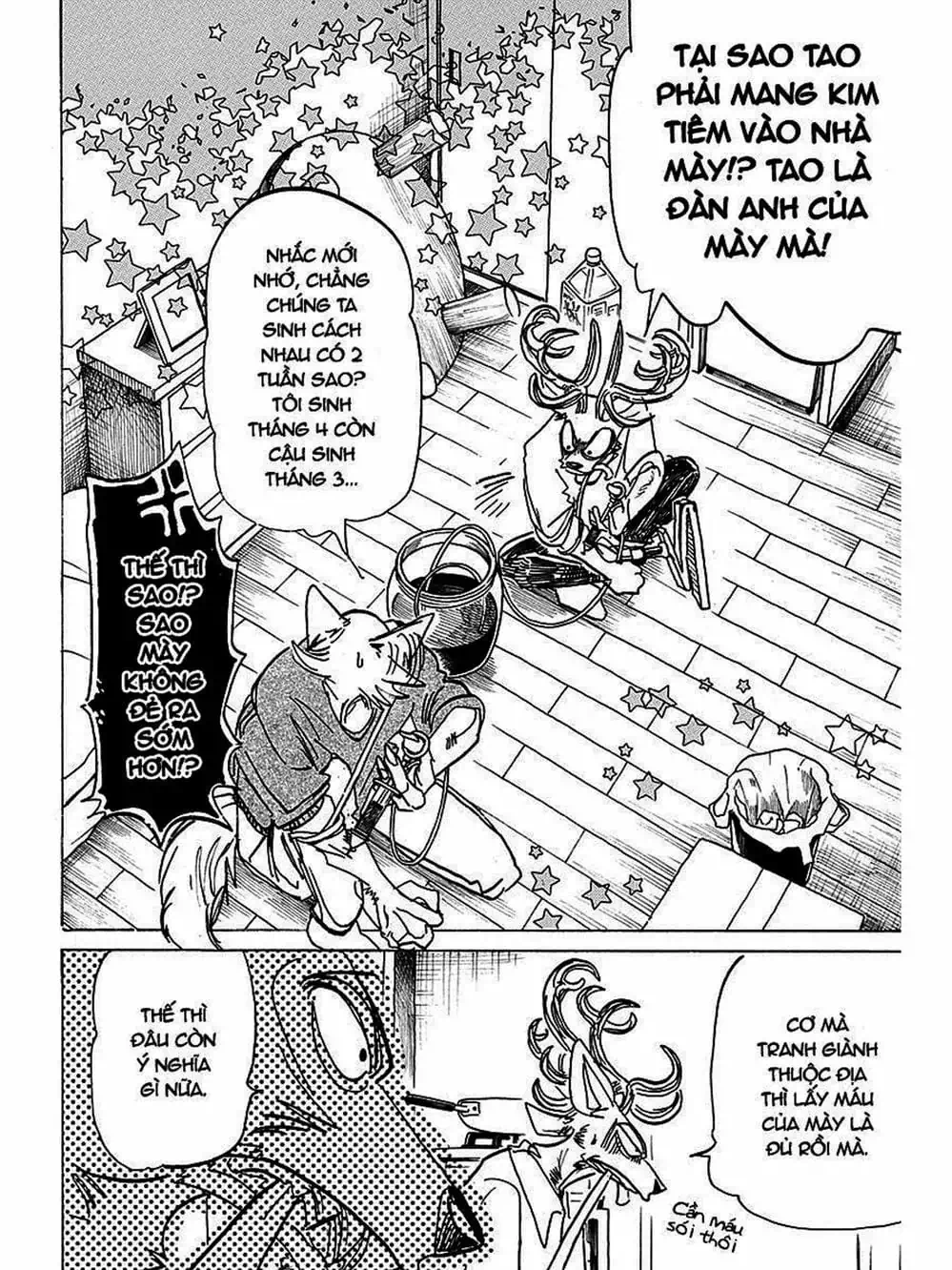 Truyện Tranh Bởi Vì Chúng Ta Đều Là Những Ngôi Sao - Beastars trang 10
