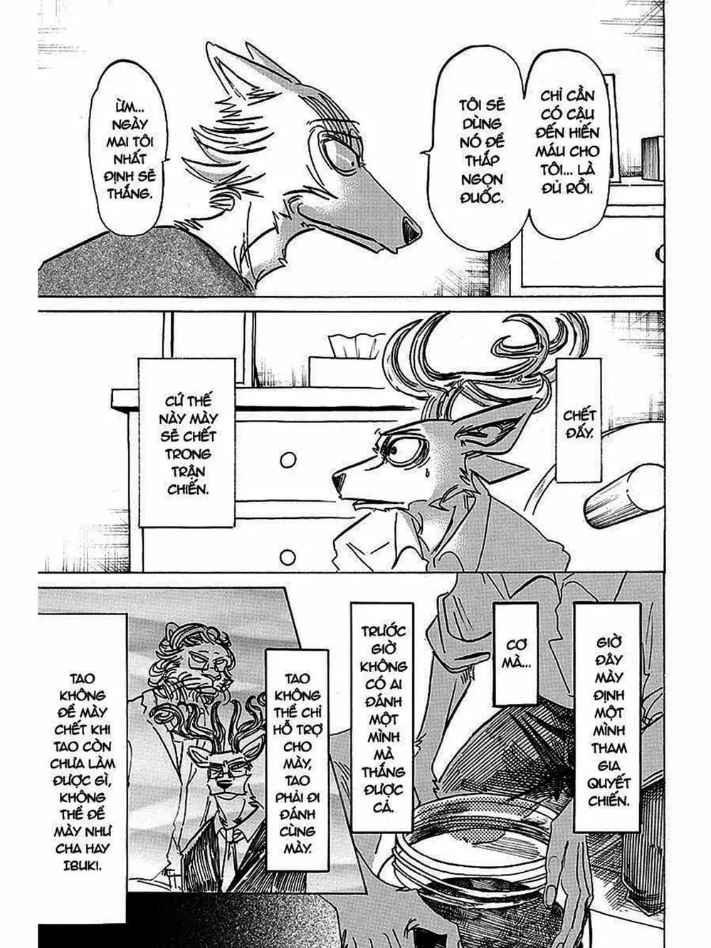 Truyện Tranh Bởi Vì Chúng Ta Đều Là Những Ngôi Sao - Beastars trang 10