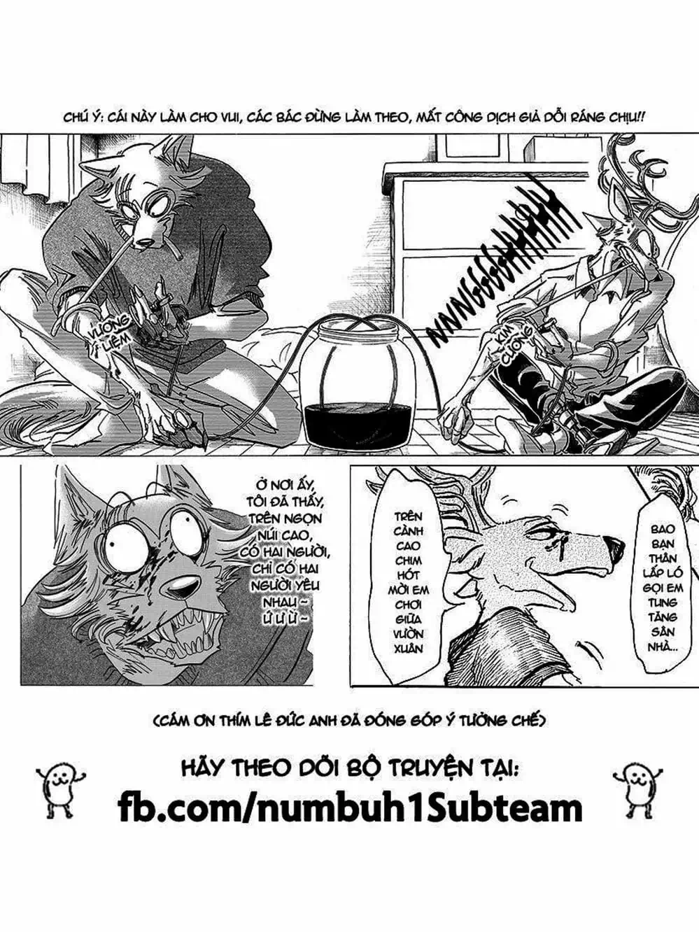 Truyện Tranh Bởi Vì Chúng Ta Đều Là Những Ngôi Sao - Beastars trang 10