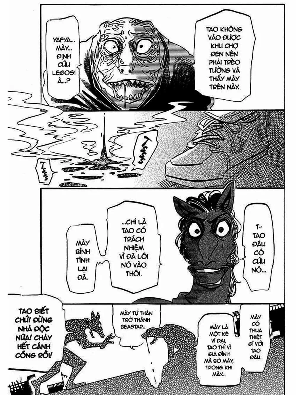 Truyện Tranh Bởi Vì Chúng Ta Đều Là Những Ngôi Sao - Beastars trang 10