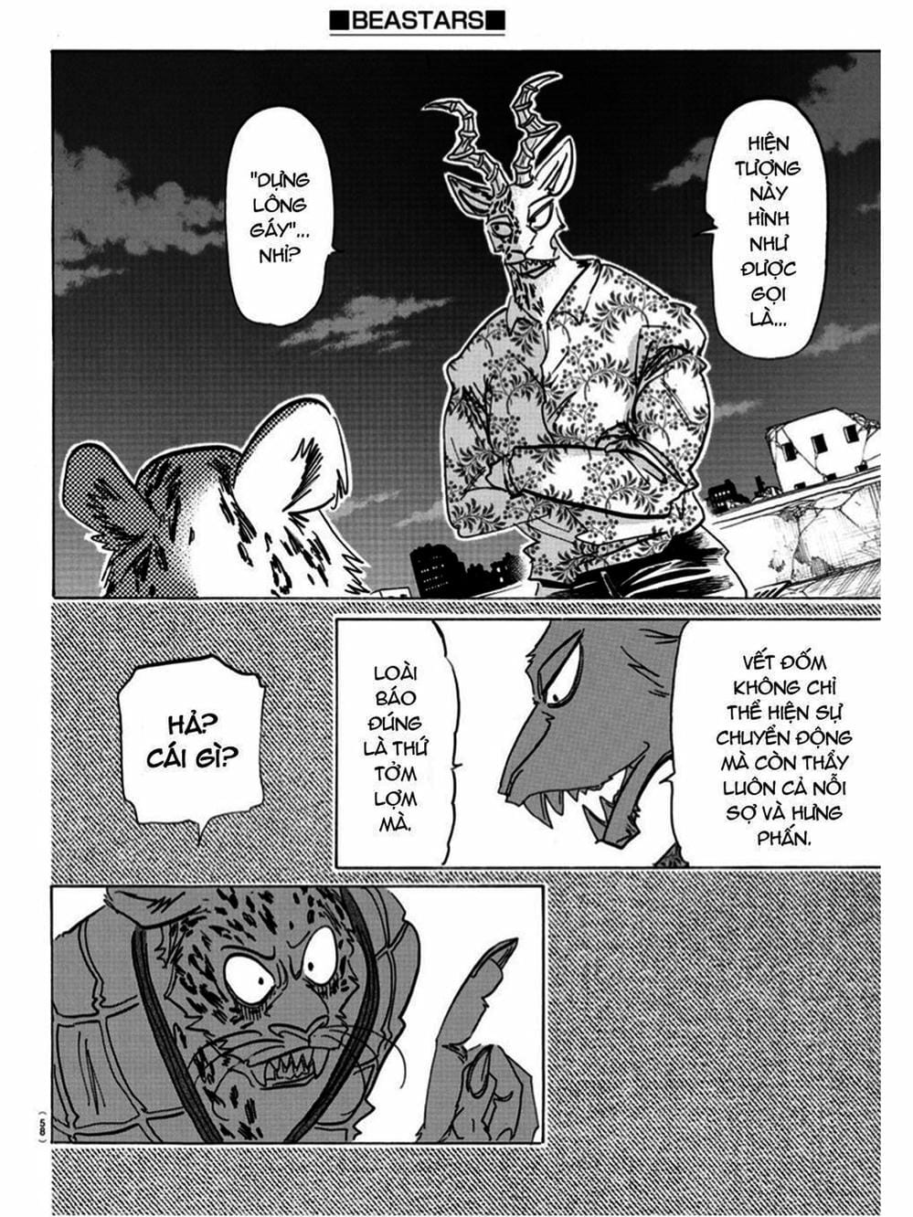Truyện Tranh Bởi Vì Chúng Ta Đều Là Những Ngôi Sao - Beastars trang 10