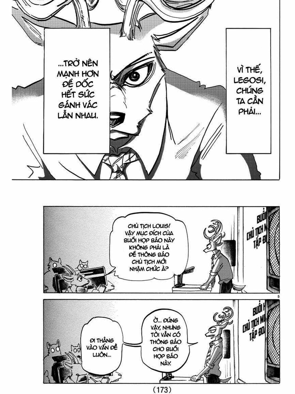 Truyện Tranh Bởi Vì Chúng Ta Đều Là Những Ngôi Sao - Beastars trang 10