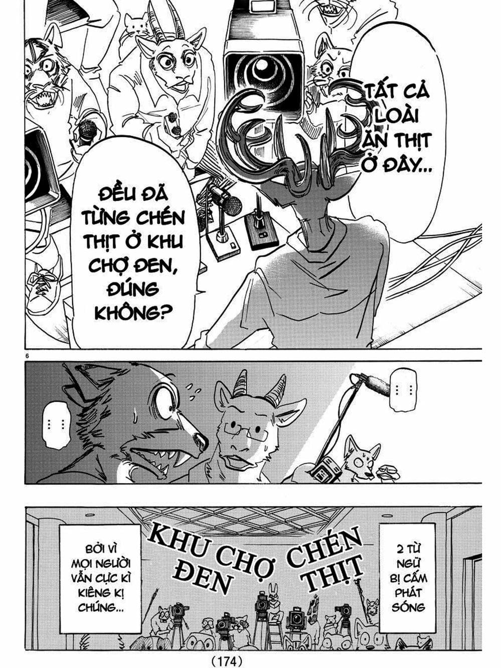 Truyện Tranh Bởi Vì Chúng Ta Đều Là Những Ngôi Sao - Beastars trang 10
