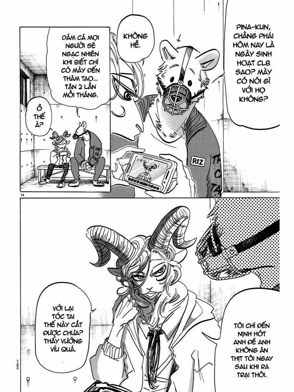 Truyện Tranh Bởi Vì Chúng Ta Đều Là Những Ngôi Sao - Beastars trang 10