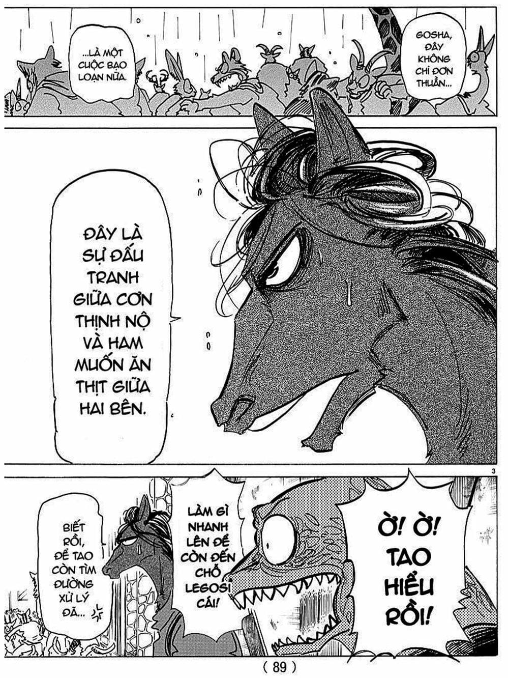 Truyện Tranh Bởi Vì Chúng Ta Đều Là Những Ngôi Sao - Beastars trang 10