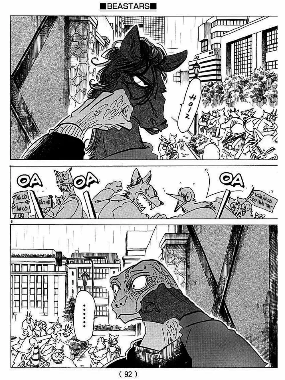 Truyện Tranh Bởi Vì Chúng Ta Đều Là Những Ngôi Sao - Beastars trang 10