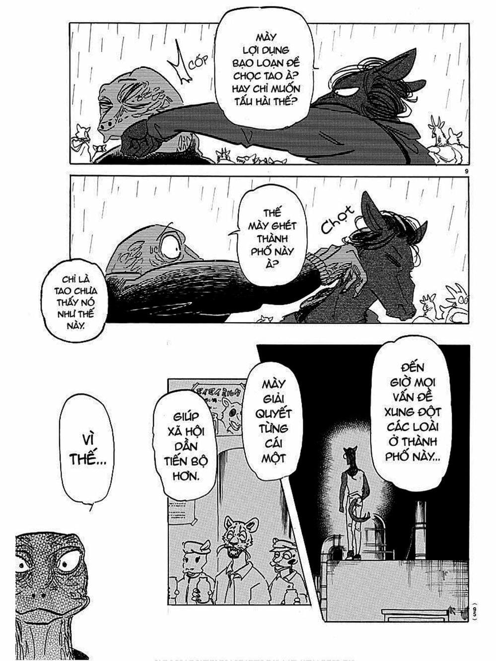 Truyện Tranh Bởi Vì Chúng Ta Đều Là Những Ngôi Sao - Beastars trang 10