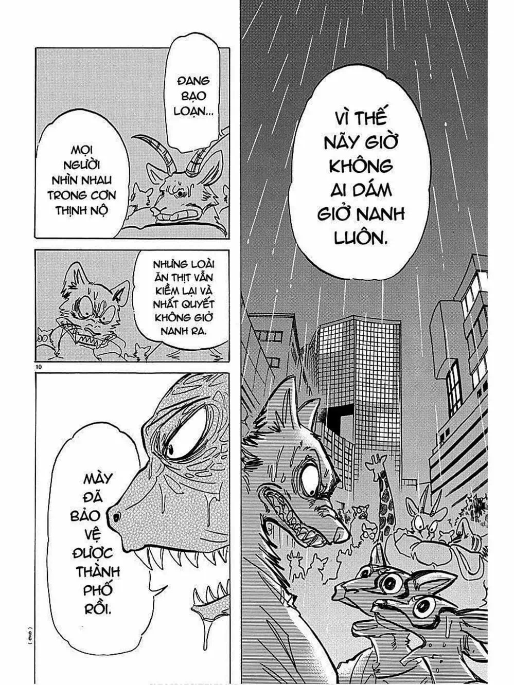Truyện Tranh Bởi Vì Chúng Ta Đều Là Những Ngôi Sao - Beastars trang 10