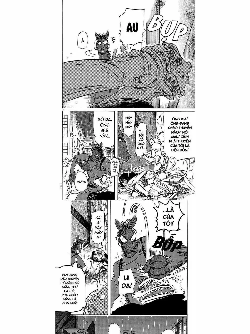 Truyện Tranh Bởi Vì Chúng Ta Đều Là Những Ngôi Sao - Beastars trang 10