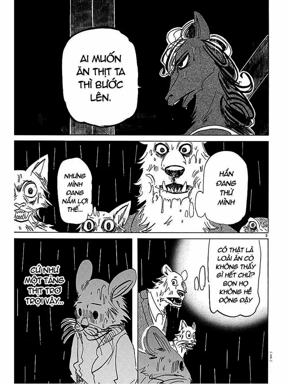 Truyện Tranh Bởi Vì Chúng Ta Đều Là Những Ngôi Sao - Beastars trang 10