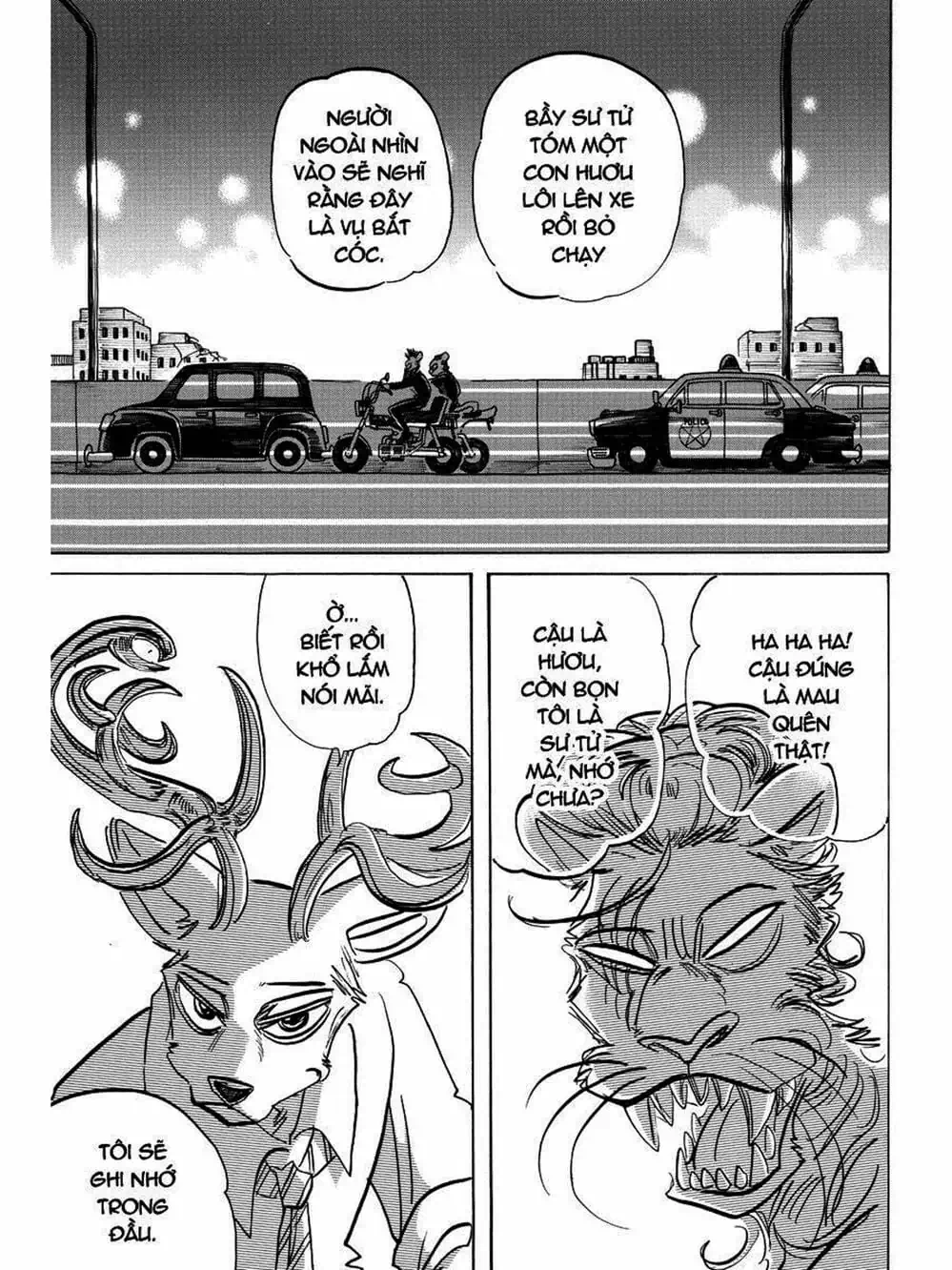 Truyện Tranh Bởi Vì Chúng Ta Đều Là Những Ngôi Sao - Beastars trang 10