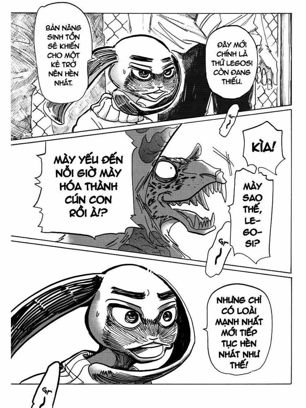 Truyện Tranh Bởi Vì Chúng Ta Đều Là Những Ngôi Sao - Beastars trang 10