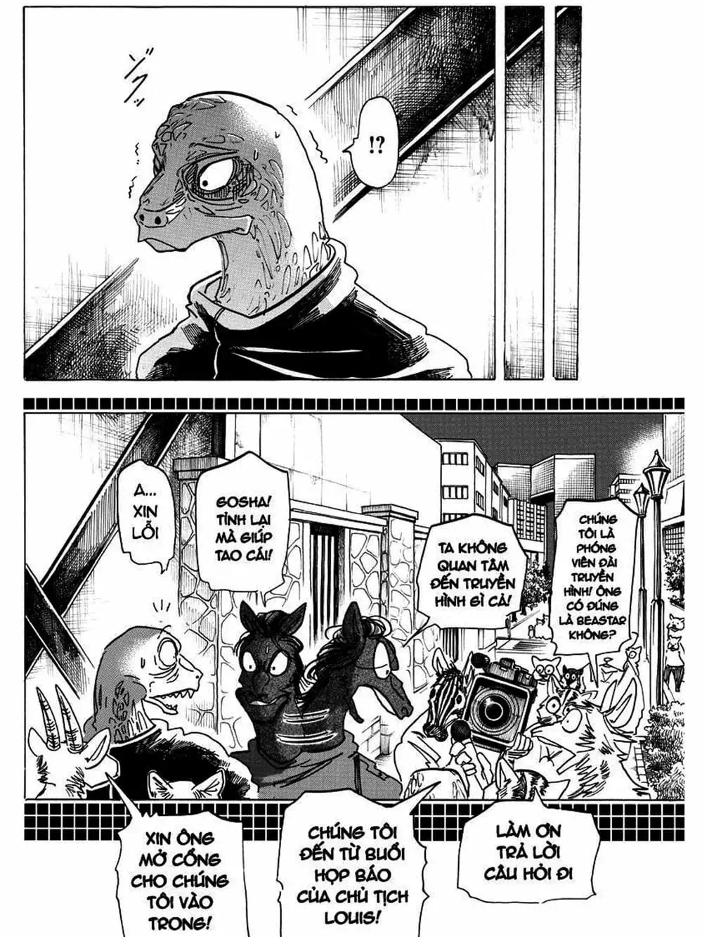 Truyện Tranh Bởi Vì Chúng Ta Đều Là Những Ngôi Sao - Beastars trang 10