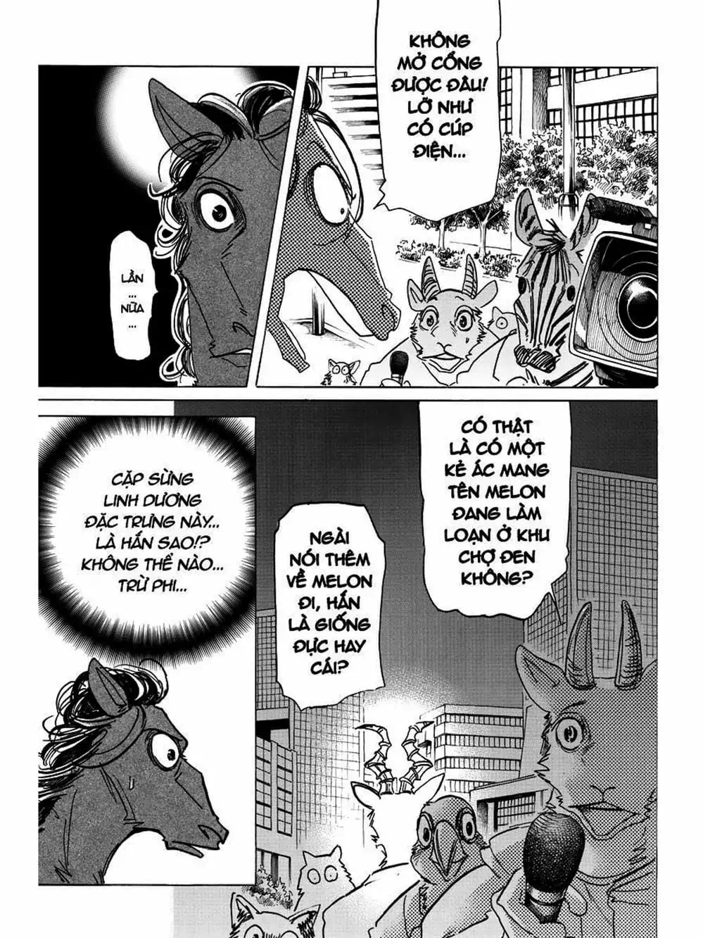 Truyện Tranh Bởi Vì Chúng Ta Đều Là Những Ngôi Sao - Beastars trang 10