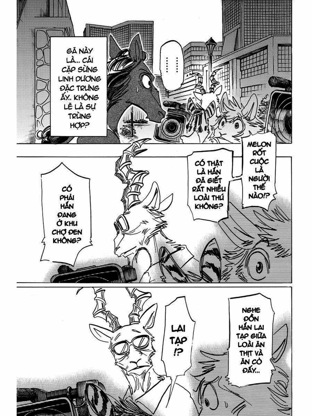 Truyện Tranh Bởi Vì Chúng Ta Đều Là Những Ngôi Sao - Beastars trang 10