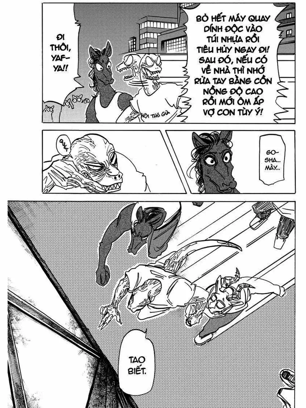 Truyện Tranh Bởi Vì Chúng Ta Đều Là Những Ngôi Sao - Beastars trang 10