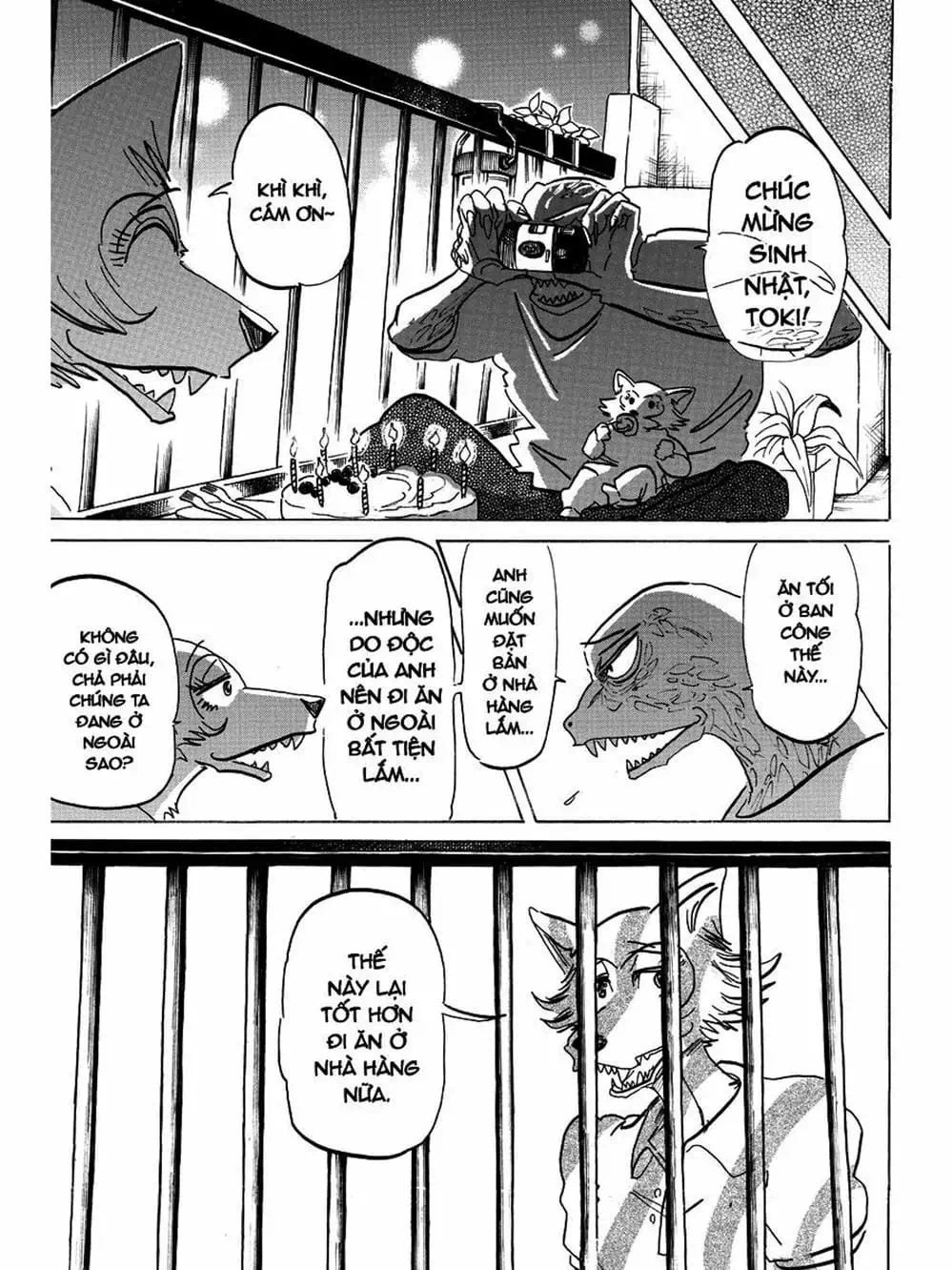 Truyện Tranh Bởi Vì Chúng Ta Đều Là Những Ngôi Sao - Beastars trang 10