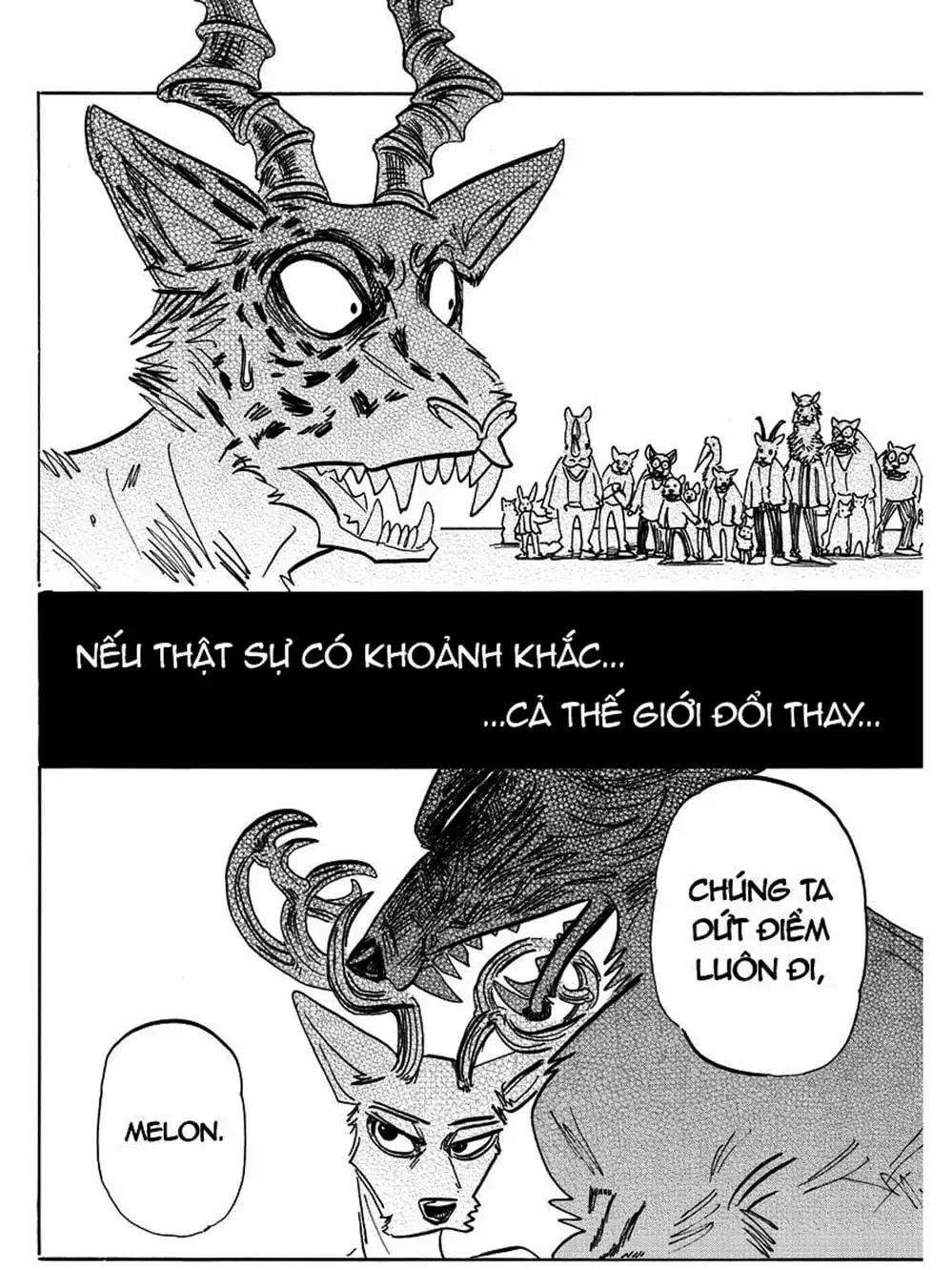 Truyện Tranh Bởi Vì Chúng Ta Đều Là Những Ngôi Sao - Beastars trang 10