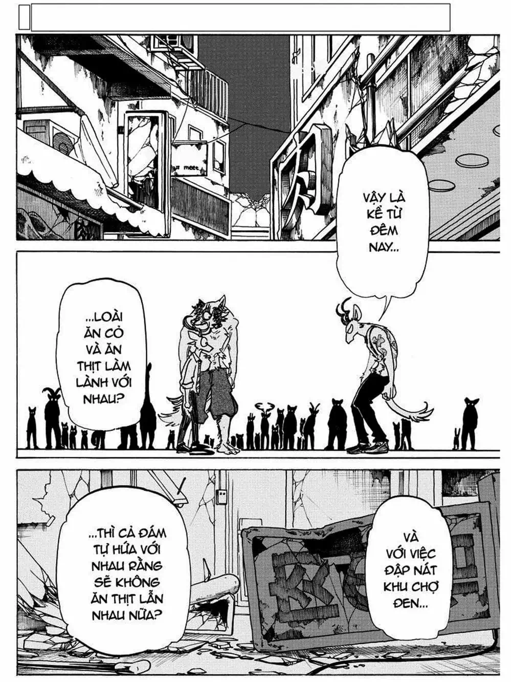 Truyện Tranh Bởi Vì Chúng Ta Đều Là Những Ngôi Sao - Beastars trang 10