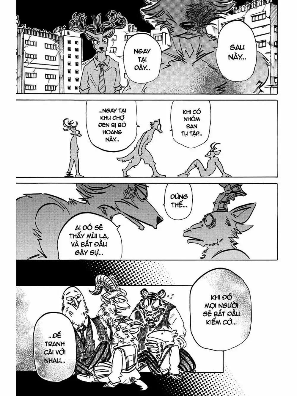 Truyện Tranh Bởi Vì Chúng Ta Đều Là Những Ngôi Sao - Beastars trang 10