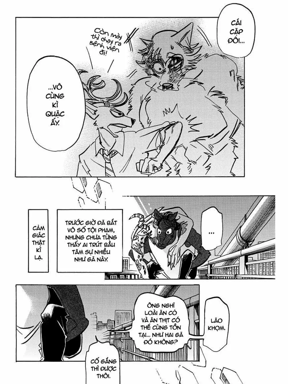 Truyện Tranh Bởi Vì Chúng Ta Đều Là Những Ngôi Sao - Beastars trang 10