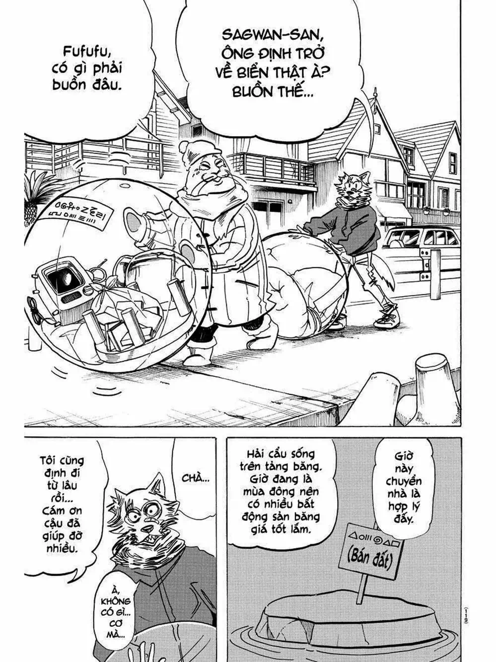 Truyện Tranh Bởi Vì Chúng Ta Đều Là Những Ngôi Sao - Beastars trang 10