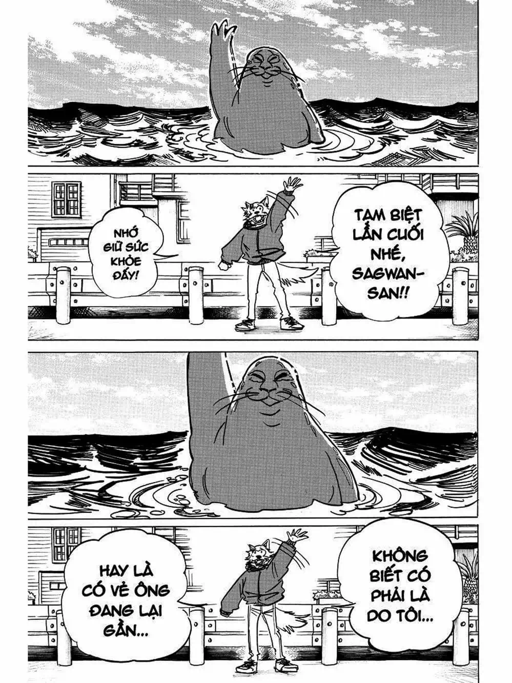 Truyện Tranh Bởi Vì Chúng Ta Đều Là Những Ngôi Sao - Beastars trang 10