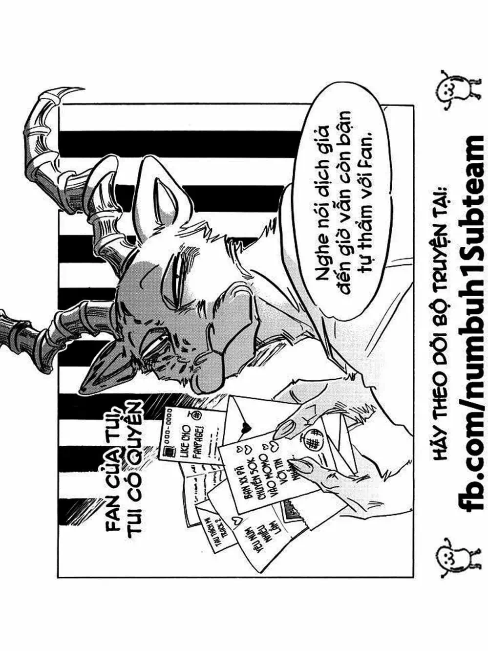 Truyện Tranh Bởi Vì Chúng Ta Đều Là Những Ngôi Sao - Beastars trang 10