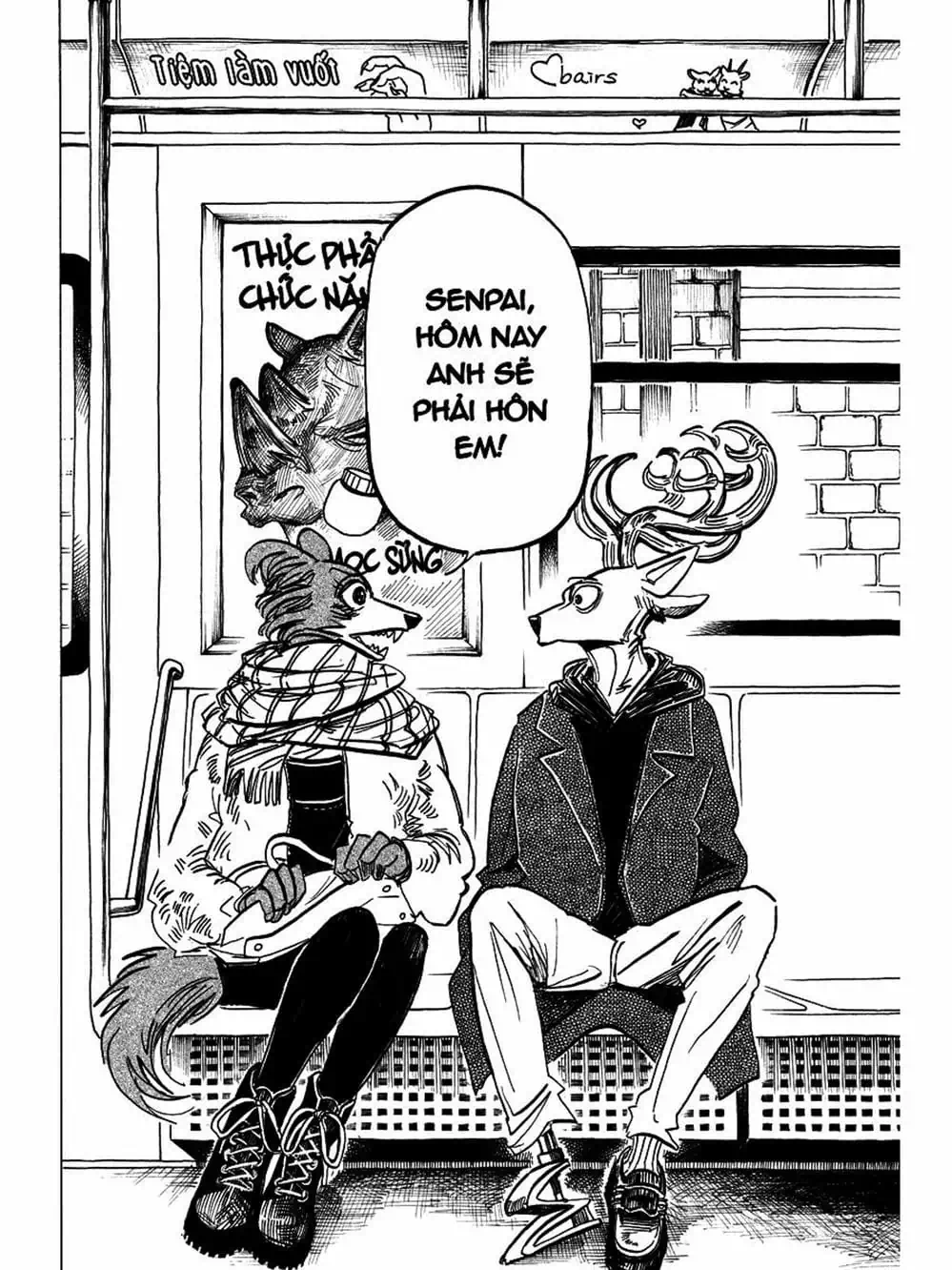 Truyện Tranh Bởi Vì Chúng Ta Đều Là Những Ngôi Sao - Beastars trang 10