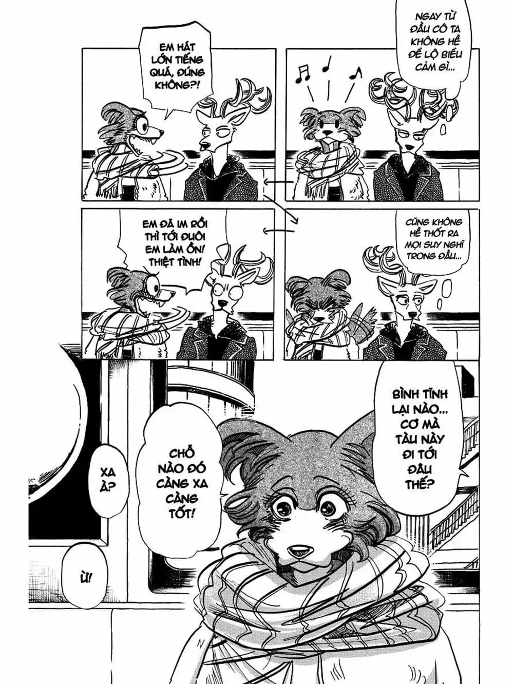Truyện Tranh Bởi Vì Chúng Ta Đều Là Những Ngôi Sao - Beastars trang 10