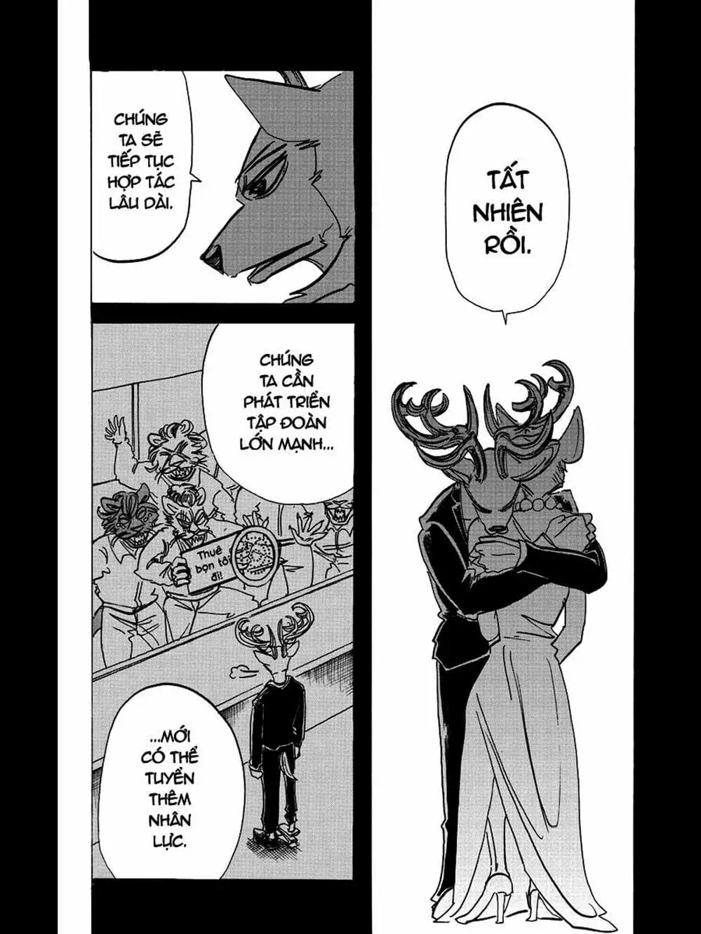 Truyện Tranh Bởi Vì Chúng Ta Đều Là Những Ngôi Sao - Beastars trang 10