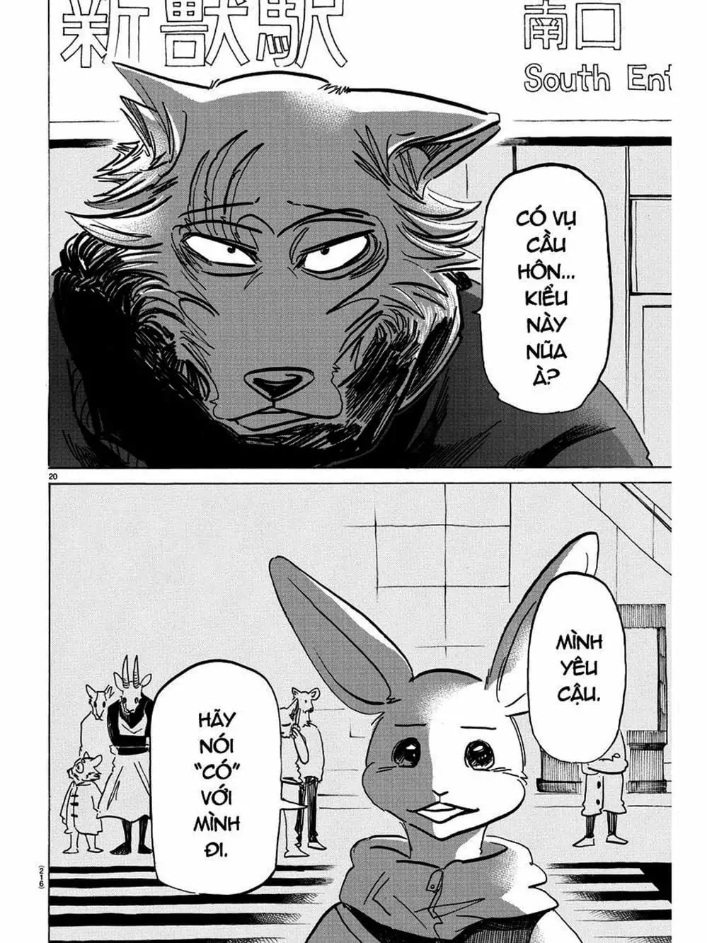 Truyện Tranh Bởi Vì Chúng Ta Đều Là Những Ngôi Sao - Beastars trang 10