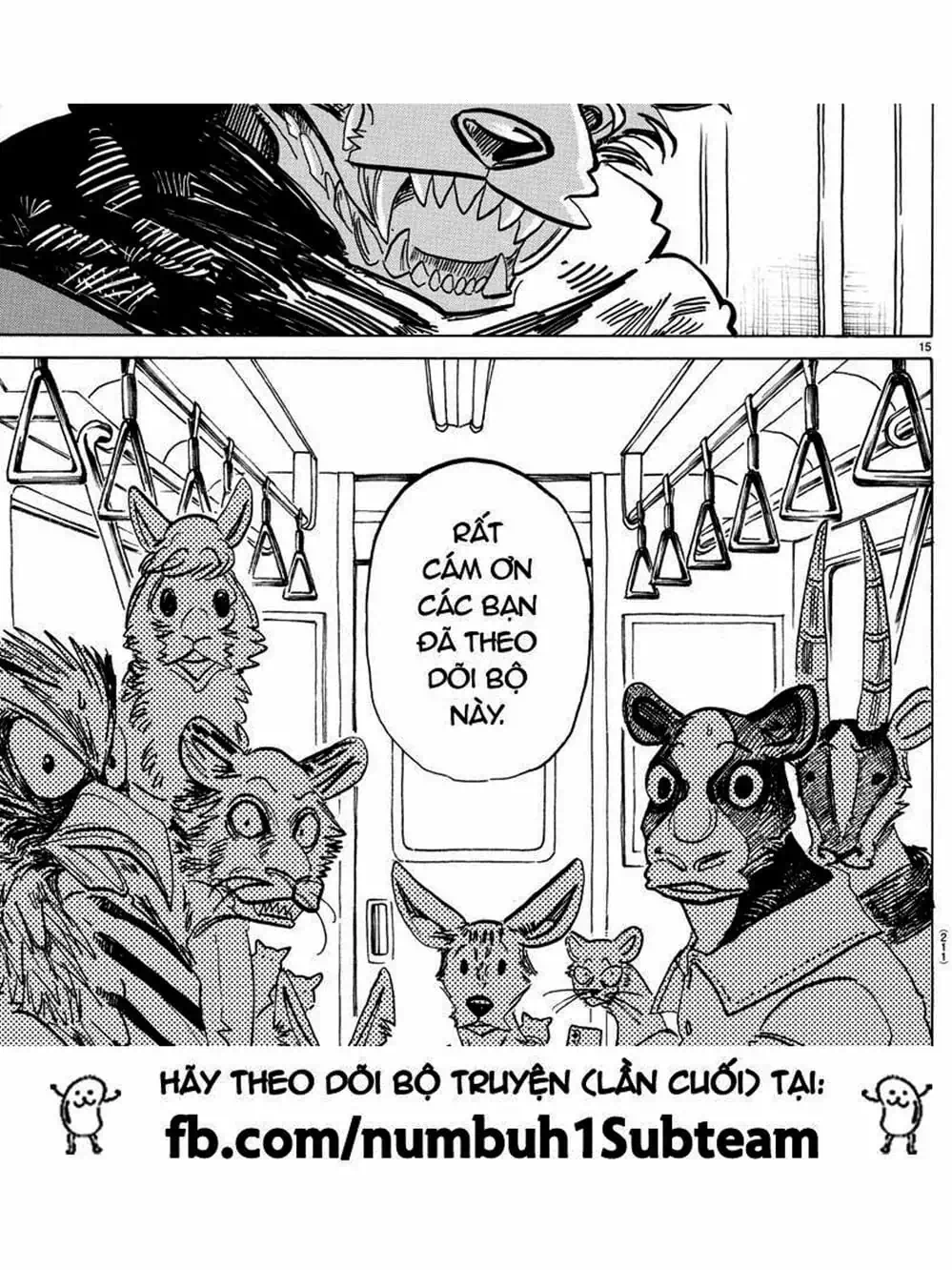 Truyện Tranh Bởi Vì Chúng Ta Đều Là Những Ngôi Sao - Beastars trang 10