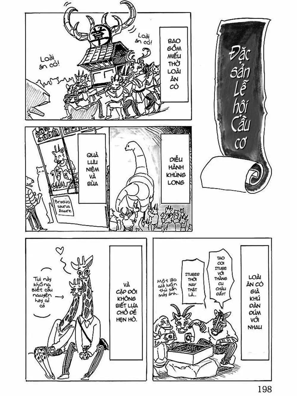 Truyện Tranh Bởi Vì Chúng Ta Đều Là Những Ngôi Sao - Beastars trang 10