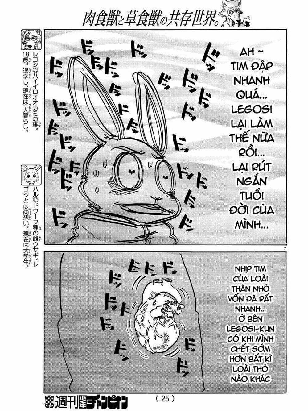 Truyện Tranh Bởi Vì Chúng Ta Đều Là Những Ngôi Sao - Beastars trang 10