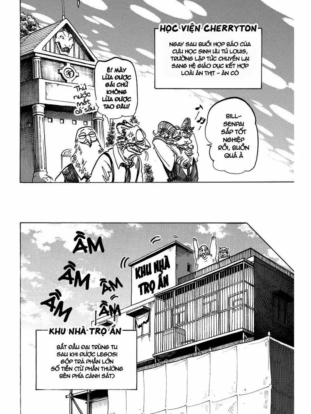 Truyện Tranh Bởi Vì Chúng Ta Đều Là Những Ngôi Sao - Beastars trang 10