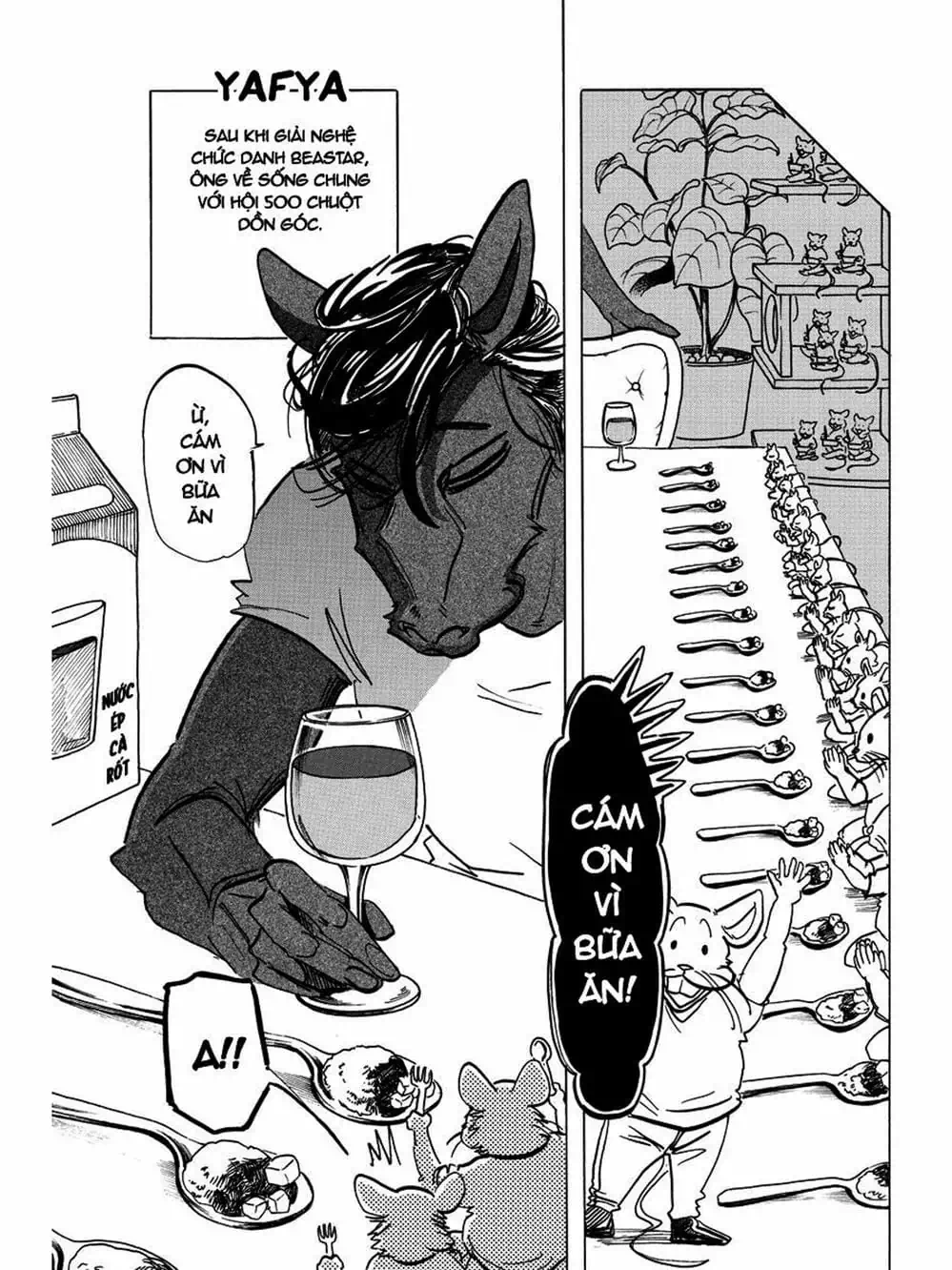 Truyện Tranh Bởi Vì Chúng Ta Đều Là Những Ngôi Sao - Beastars trang 10
