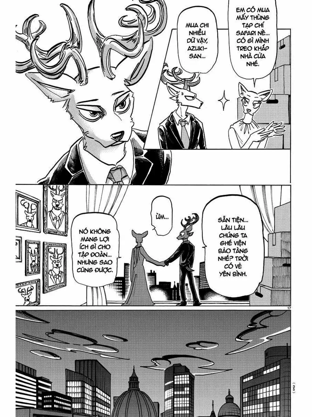 Truyện Tranh Bởi Vì Chúng Ta Đều Là Những Ngôi Sao - Beastars trang 10