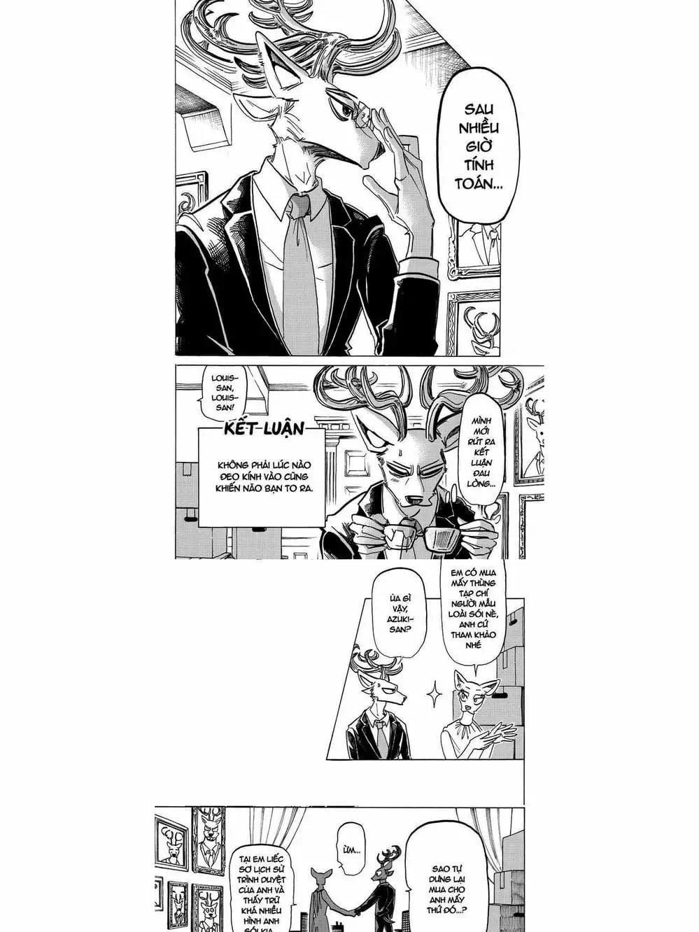 Truyện Tranh Bởi Vì Chúng Ta Đều Là Những Ngôi Sao - Beastars trang 10