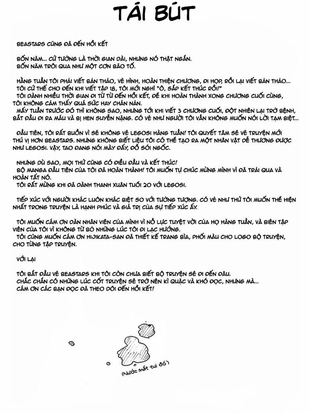 Truyện Tranh Bởi Vì Chúng Ta Đều Là Những Ngôi Sao - Beastars trang 10