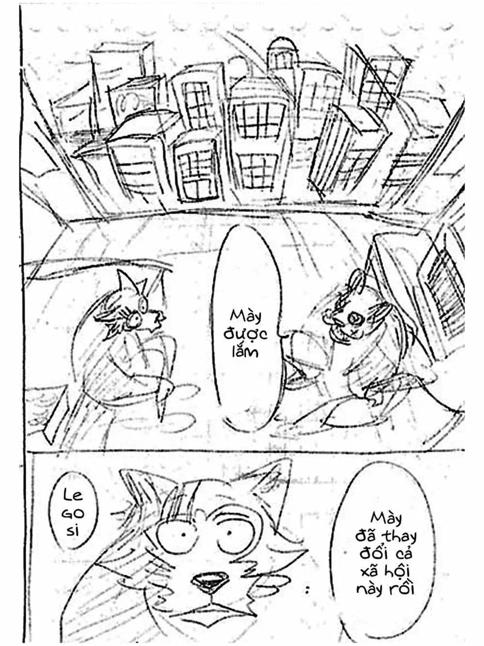 Truyện Tranh Bởi Vì Chúng Ta Đều Là Những Ngôi Sao - Beastars trang 10