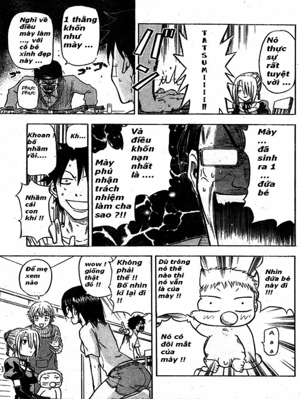 Truyện Tranh Vua Quỷ Beelzebub trang 6