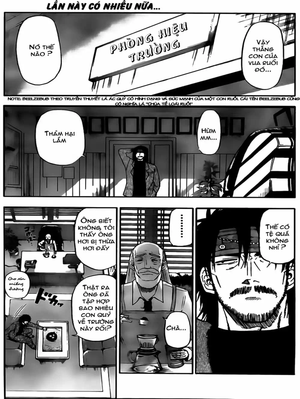 Truyện Tranh Vua Quỷ Beelzebub trang 6